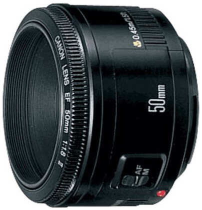 Объектив Canon EF 50mm f/1.8 II, черный 198995716653