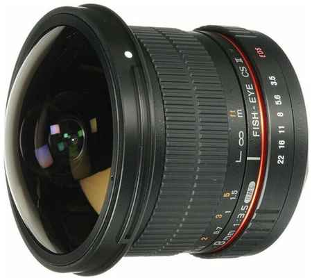 Объектив Samyang 8mm f/3.5 AS IF UMC Fish-eye CS II AE Nikon F, черный 198995717047
