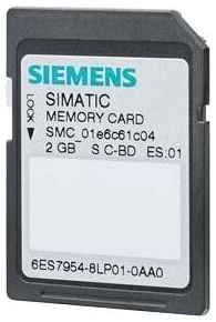 Siemens 6ES7954-8LL03-0AA0 SIMATIC S7, карта памяти для S7-1X00 CPU, 3,3 В FLASH, 256 Мбайт 198996197361