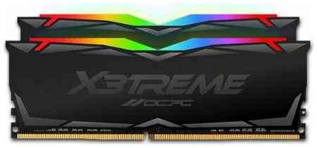 Модуль памяти DDR 4 DIMM 64Gb (32Gbx2), 3600Mhz, OCPC X3 RGB MMX3A2K64GD436C18, RGB, CL18, BLACK 198997283935