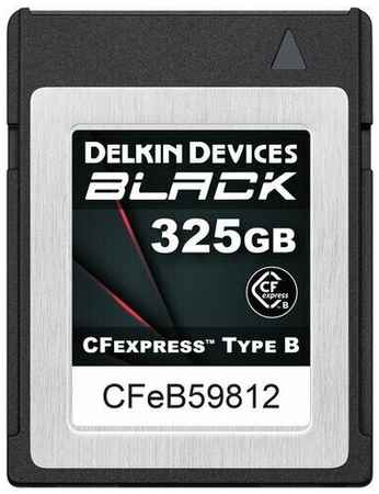 Карта памяти Delkin Devices Black CFexpress Type B 325GB 198998065082