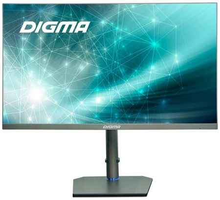 Монитор Digma 27″ DM-MONB2709 серый IPS LED 5ms 16:9 HDMI матовая HAS Piv 350cd 178гр/178гр 3840x2160 DP 4K USB 8.7кг 198999100004