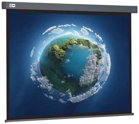 Рулонный матовый белый экран cactus Wallscreen CS-PSW-187X332-SG, 150″, серый 198999510421