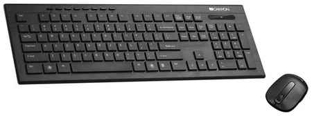 Комплект клавиатура + мышь Canyon CNS-HSETW4-RU Black USB, черный, английская/русская 198999598381
