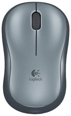 Беспроводная компактная мышь Logitech Wireless Mouse M185, серый 199058718
