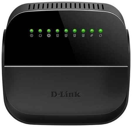 Wi-Fi роутер D-Link DSL-2640U/R1A RU, черный 19918765847