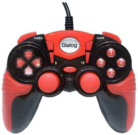 Комплект Dialog GP-A15, черный/красный, 1 шт 199310423