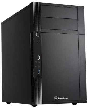 Компьютерный корпус SilverStone PS07B черный 199393712