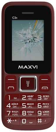 Телефон MAXVI C3n, 2 SIM, черный 19951642482
