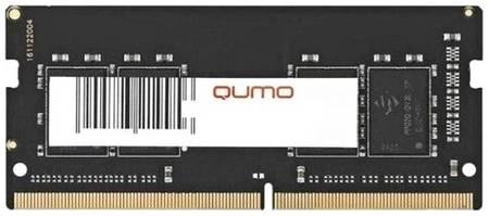 Оперативная память Qumo 4 ГБ DDR4 2666 МГц SODIMM CL19 QUM4S-4G2666C19 19955495852
