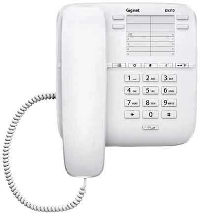 Телефон Gigaset DA310 черный 199593820