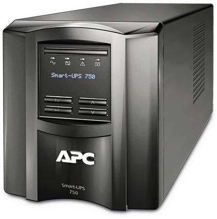 Интерактивный ИБП APC by Schneider Electric Smart-UPS SMT750I черный 500 Вт 199594644