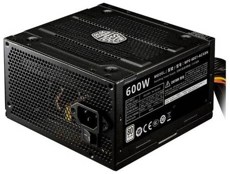 Блок питания Cooler Master Elite 600 V4 230V 600W (MPE-6001-ACABN) черный BOX 19974770799