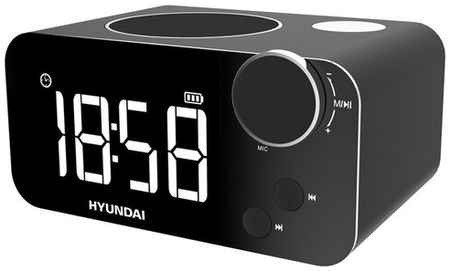 Радиобудильник Hyundai H-RCL320 черный