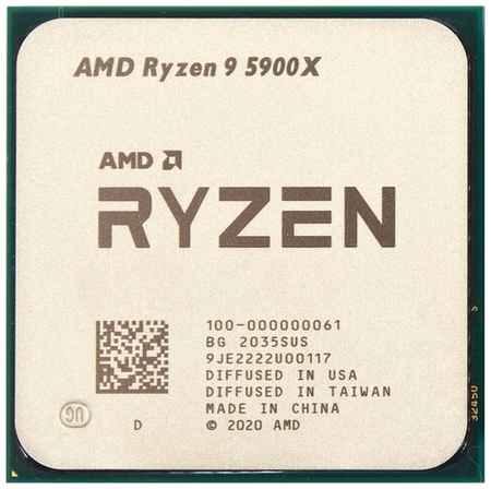 Процессор AMD Ryzen 9 5900X AM4, 12 x 3700 МГц, OEM 19989458487