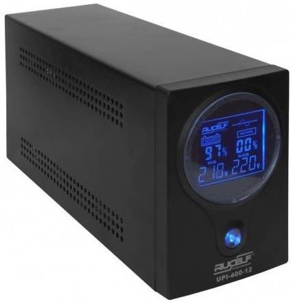 Интерактивный ИБП RUCELF UPI-400-12-EL черный 320 Вт 199907210
