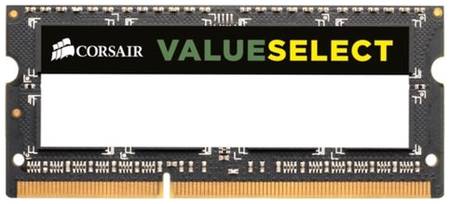 Оперативная память Corsair ValueSelect 4 ГБ DDR3 1333 МГц SODIMM CL9 CMSO4GX3M1A1333C9