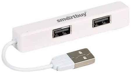 USB - Xaб Smartbuy 4 порта, белый (SBHA-408-W) (1/5) 19996274462