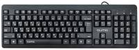 Клавиатура Qumo Kappa K17 Black USB черный, русская, 1 шт