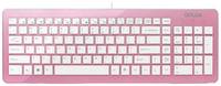Клавиатура Delux K1500 Pink USB pink, 1 шт