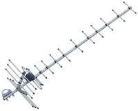 Уличная DVB-T2 антенна РЭМО BAS-1134-DX Диапазон UHF Макси