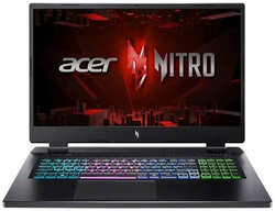 Ноутбук Acer Nitro 17 AN17-51-716G, 17.3″ (2560x1440) IPS 165 Гц / Intel Core i7-13700H / 16ГБ DDR5 / 1ТБ SSD / GeForce RTX 4050 6ГБ / Без ОС, черный (NH. QK5CD.001)