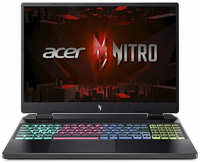 Ноутбук Acer Nitro AN16-51-78PP, 16″ (1920x1200) IPS 165Гц / Intel Core i7-13700H / 16ГБ DDR5 / 1ТБ SSD / GeForce RTX 4050 6ГБ / Без ОС, черный (NH. QLRCD.004)