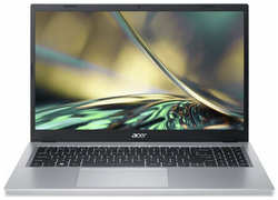 Ноутбук Acer Aspire 3 A315-59-39S9, 15.6″ (1920x1080) TN / Intel Core i3-1215U / 8ГБ DDR4 / 256ГБ SSD / UHD Graphics / Без ОС, серебристый (NX. K6TEM.004)