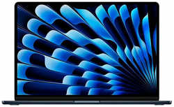 Ноутбук Apple MacBook Air A2941, 15.3″ (2880x1864) Retina IPS/Apple M2/8ГБ DDR5/256ГБ SSD/M2 10-core GPU/MacOS, космос (MQKP3RU/A)