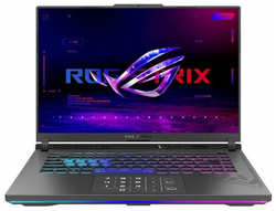 Ноутбук ASUS ROG Strix G16 G614JI-N4240, 16″ (2560x1600) IPS 240Гц / Intel Core i7-13650HX / 16ГБ DDR5 / 1ТБ SSD / GeForce RTX 4070 8Гб / Без ОС, серый (90NR0D42-M00EX0)