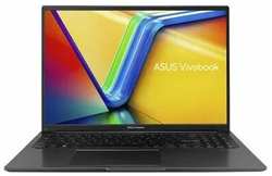 Ноутбук ASUS Vivobook 16 M1605XA-MB088 IPS WUXGA (1920x1200) 90NB1221-M003Y0 Черный 16″ AMD Ryzen 9 7940HS, 16ГБ DDR5, 1ТБ SSD, Radeon Graphics, Без ОС