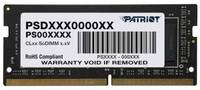 Оперативная память Patriot Memory SL 32 ГБ DDR4 3200 МГц SODIMM CL22 PSD432G32002S