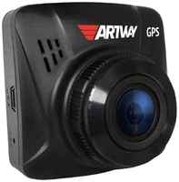 Видеорегистратор Artway AV-397 GPS Compact, GPS, черный