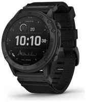 Смарт часы TACTIX 7 Standard, смарт часы с черным корпусом и силиконовым черным ремешком Garmin 010-02704-01