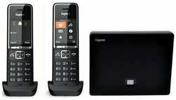 Радиотелефон с отдельной базой Gigaset Comfort 550 RUS (2 трубки в комплекте)