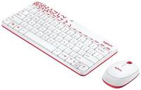 Клавиатура + мышь Logitech MK240 клав:/ мышь:/ USB беспроводная slim Multime