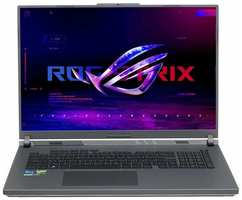 Ноутбук Asus ROG Strix G18 G814JVR-N6010 Intel Core i9 14900HX 1600MHz / 18″ / 2560x1600 / 16GB / 1024GB SSD / NVIDIA GeForce RTX 4060 8GB / Wi-Fi / Bluetooth / Без ОС (90NR0IF6-M000C0) Grey