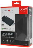 Блок питания CROWN MICRO CMLC-5006 для ноутбуков универсальный