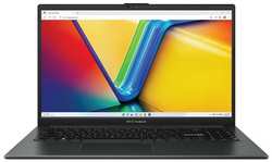 Ноутбук Asus Vivobook Go 15 E1504FA-BQ057 AMD Ryzen 3 7320U 2400 MHz / 15.6″ / 1920x1080 / 8GB / 256GB SSD / AMD Radeon 610M / Wi-Fi / Bluetooth / Без ОС (90NB0ZR2-M00D20) Black