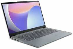 Ноутбук Lenovo IdeaPad Slim 3 14IRU8 Intel Core i3 1305U 1600MHz / 14″ / 1920x1080 / 8GB / 256GB SSD / Intel UHD Graphics / Wi-Fi / Bluetooth / Без ОС (82X6001GPS) Grey