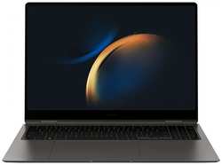 Ноутбук Samsung Galaxy book 3 NP964, 16″, OLED, Intel Core i7 1360P, LPDDR5 16ГБ, SSD 512ГБ, Intel Iris Xe graphics, графитовый (np964qfg-ka1it)
