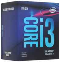 Процессор Intel Core i3-9100F LGA1151 v2, 4 x 3600 МГц, OEM