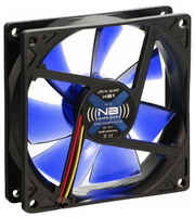 Вентилятор для корпуса NOISEBLOCKER BlackSilentFan XE2, черный / фиолетовый