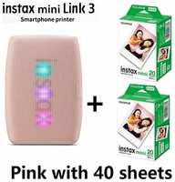 FUJIFILM Instax Mini Link 2 принтер, With 40 Sheets