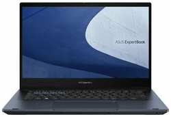 Ноутбук ASUS ExpertBook B5 Flip B5402FVA-HY0278 90NX06N1-M009F0, 14″, трансформер, IPS, Intel Core i5 1340P 1.9ГГц, 12-ядерный, 8ГБ DDR5, 512ГБ SSD, Intel UHD Graphics, без операционной системы, чер