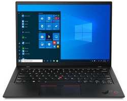 Ноутбук Lenovo ThinkPad X1 Carbon Gen 9 Intel Core i7 1165G7 2800MHz/14″/1920x1200/16GB/512GB SSD/DVD нет/Intel Iris Xe Graphics/Wi-Fi/Bluetooth/Windows 10 Pro (20XXSD7100)