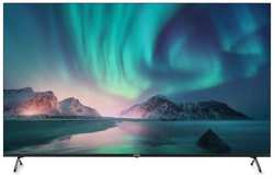 Телевизор LED Hyundai 65″ H-LED65BU7006 Android TV Frameless Metal черный / серебристый 4K Ultra HD 60Hz DVB-T DVB-T2 DVB-C DVB-S DVB-S2 USB WiFi Smart TV