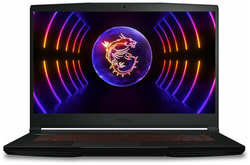 Ноутбук MSI GF63 Thin 12VE-1038XRU Core i5 12450H 16Gb SSD1Tb NVIDIA GeForce RTX4050 6Gb 15.6″ IPS FHD (1920x1080) Free DOS black WiFi BT Cam (9S7-16R821-1038)