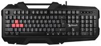 Игровая клавиатура Bloody B150N черный, английская / русская (ISO)
