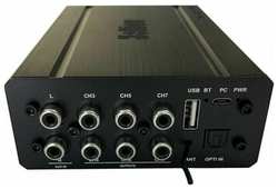 Усилитель автомобильный Hellion HAM4.8Pin DSP / процессор / (6 каналов усилитель/8 каналов процессор)